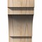 Ekena Millwork Mediterranean Rough Sawn Corbel, Douglas Fir, 6"W x 10"D x 10"H COR06X10X10MED00RDF - alternate 2